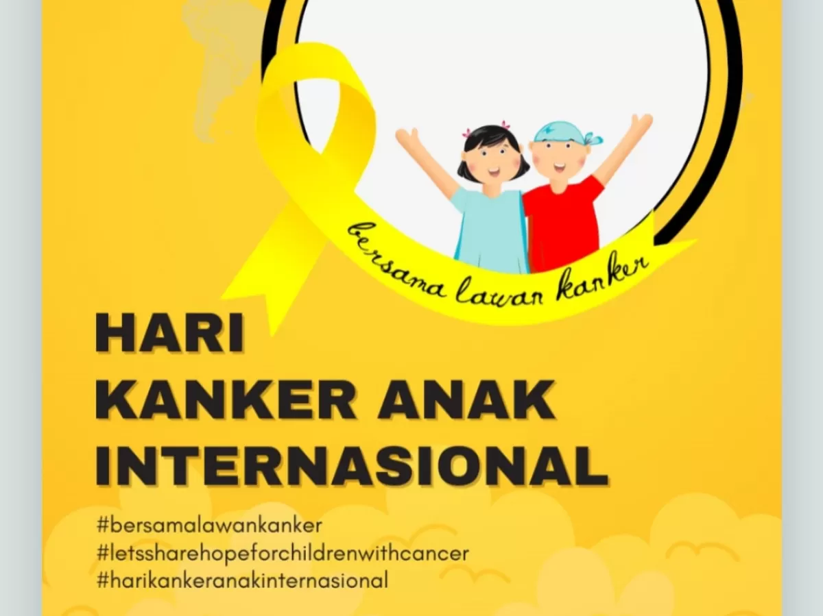 Twibbon Hari Kanker Anak Internasional 2026. (Twibbonize.com/Childhood Cancer Care)