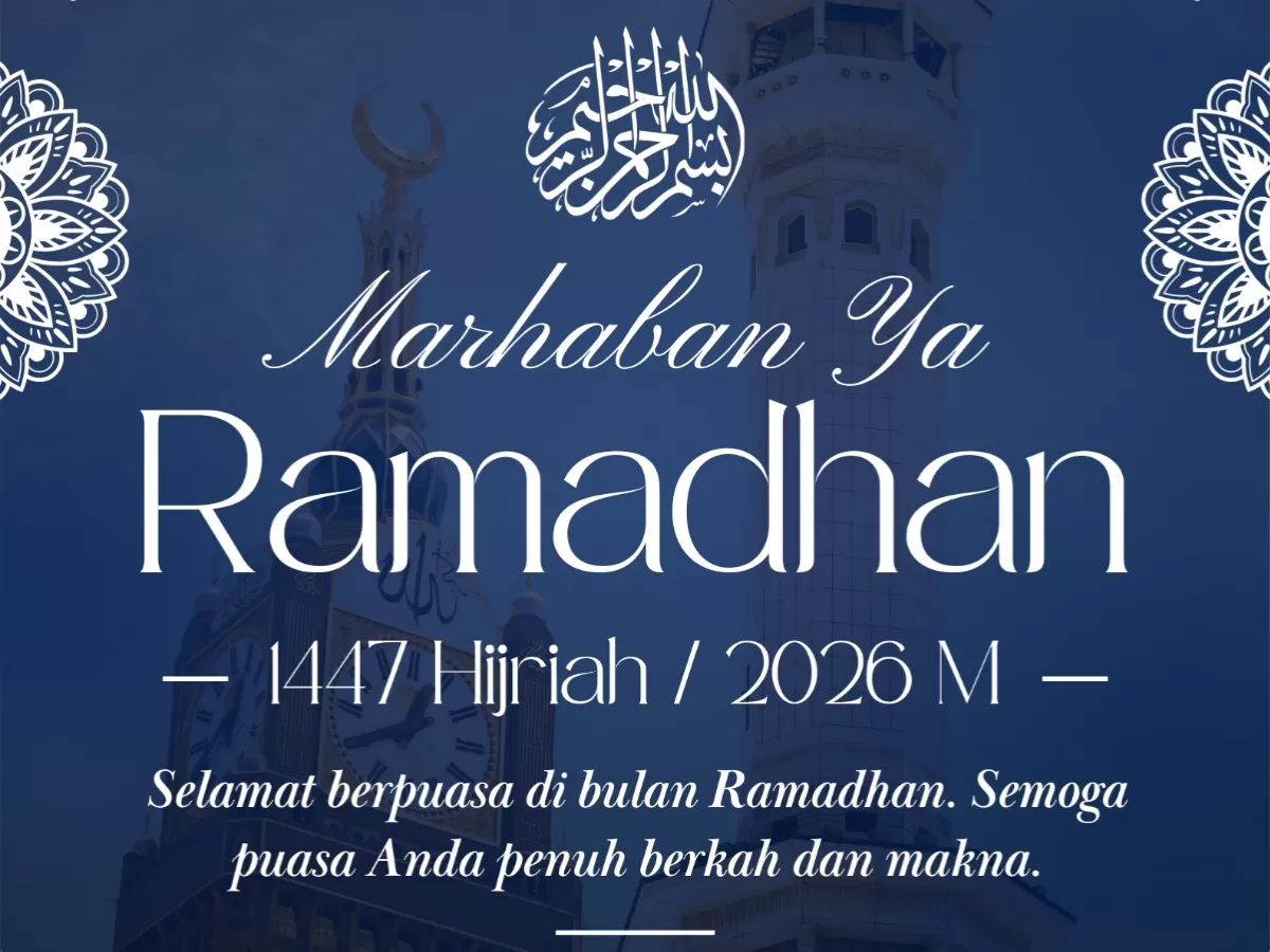 Poster Ramadhan 1447 Hijriah. (Canva.com/Lumine)