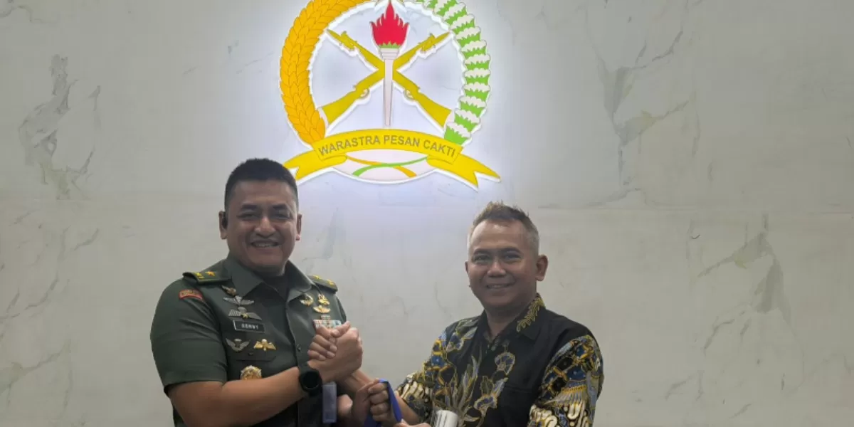 Pertemuan untuk kolaborasi Promedia bersama dengan TNI AD. (Dok.Promedia)