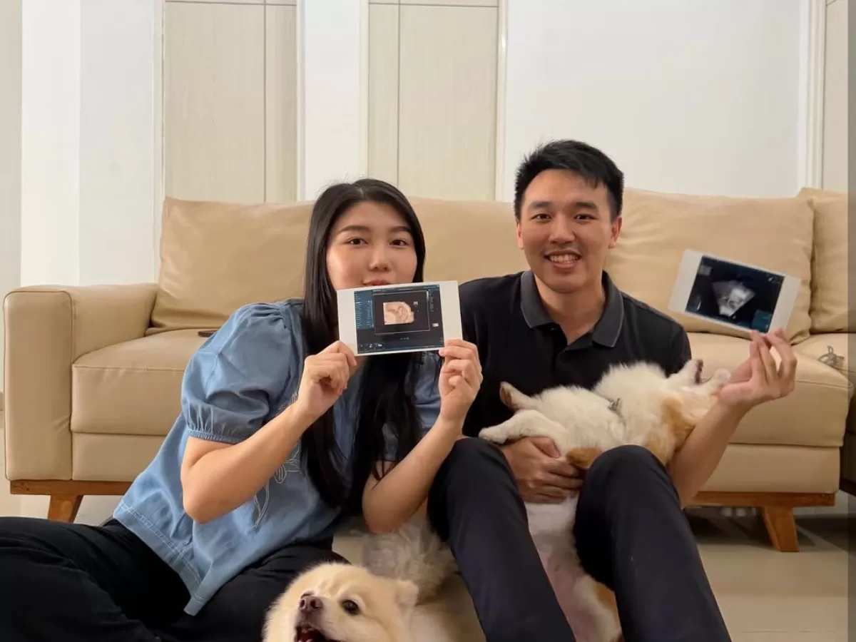 Potret Belinda MCI Umumkan kehamilan pertama. (Instagram/@belinda.mci11)