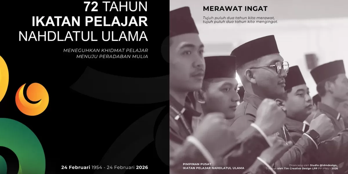 Kumpulan ucapan Harlah IPNU ke-72 ada 24 Februari 2026. (Instagram/ppipnu)