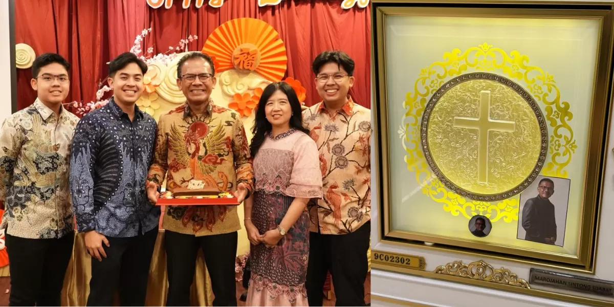 Potret keluarga Jerome Polin. Ucapkan ulang tahun untuk mendiang papanya yang telah berpulang. Kenang hal ini yang masih bikin nangis. (Instagram/jeromepolin)