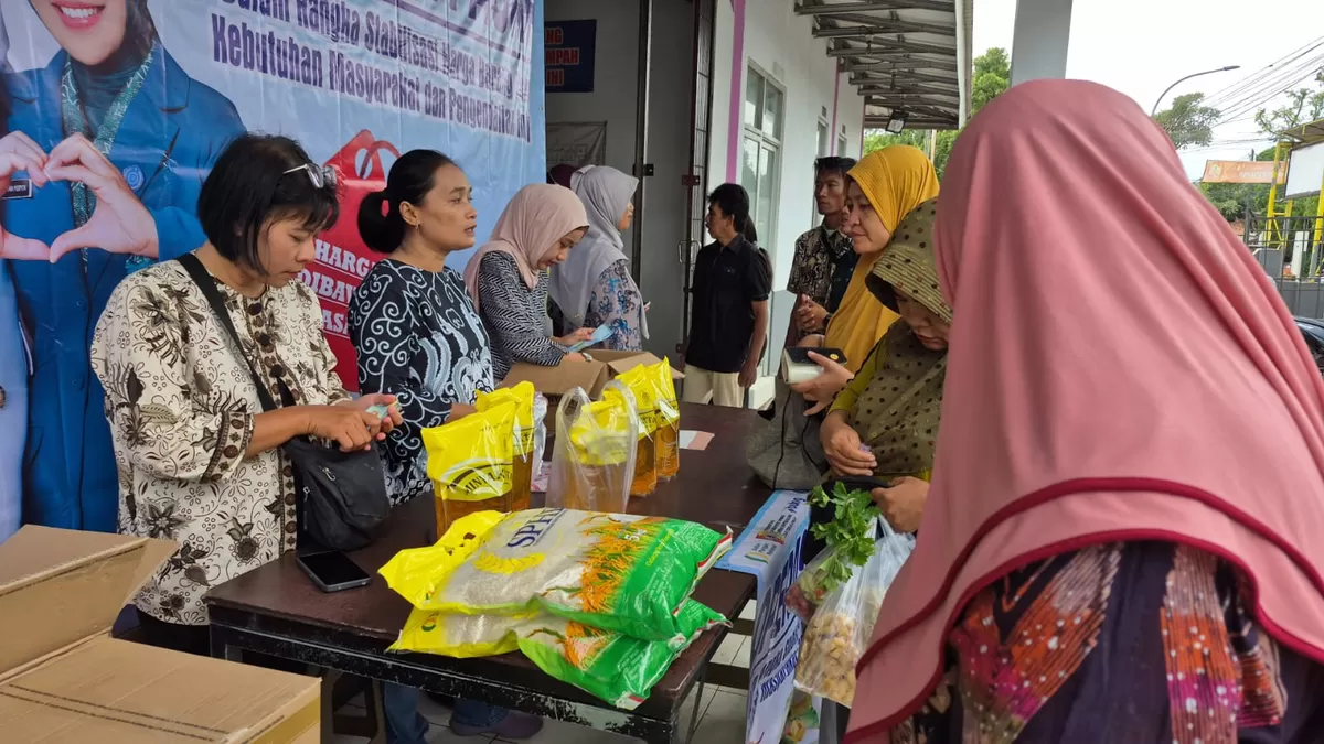 Pasar murah di Jember. (Dok Diskominfo Jember)