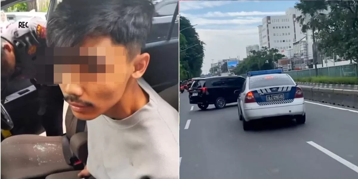 Deretan fakta tentang sopir Calya hitam yang lawan arah di Gunung Sahari Jakpus (Kolase Instagram/@jakartapusat.info, TikTok/@ ky_barnetto96)