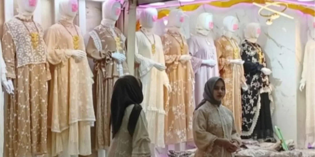 Contoh gamis bini orang  (YouTube KOMPASTV )