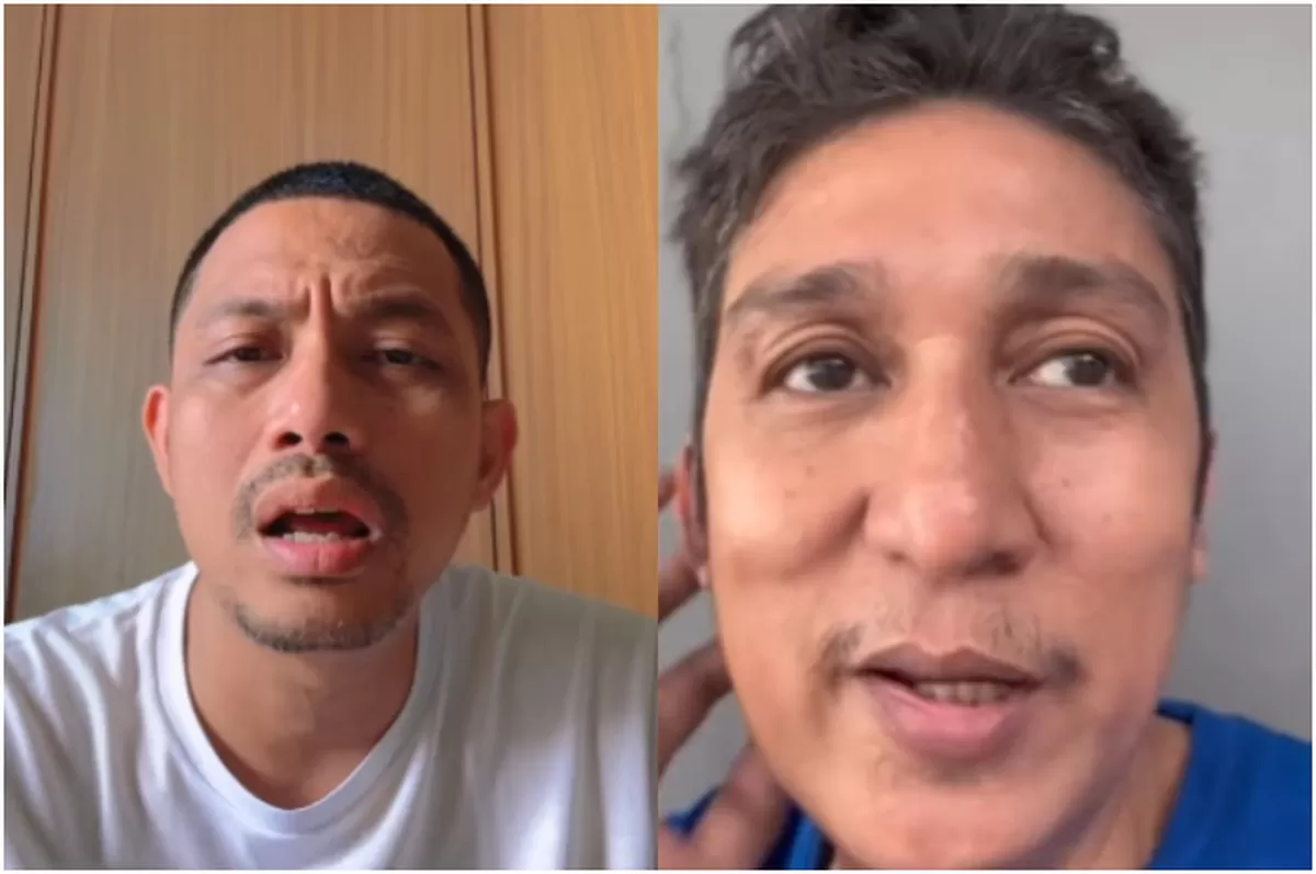 Influencer DJ Jonny lapor polisi setelah diteror bangkai ayam hingga bom molotov (kiri), menuai kritik pedas dari pengacara Firdaus Oiwobo (kanan). (IST)