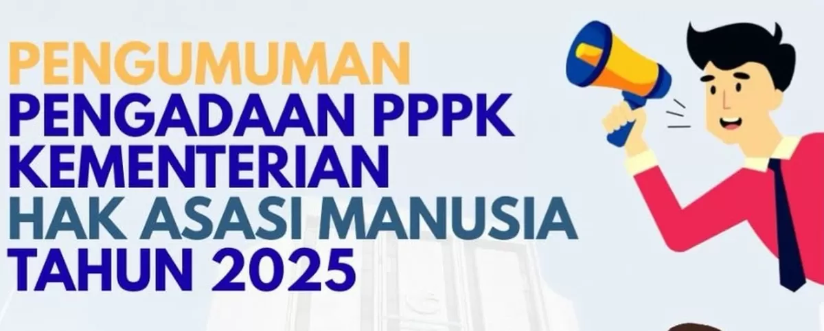 Rekrutmen PPPK Kementerian HAM tahun 2025.  (Instagram Kementerian HAM)