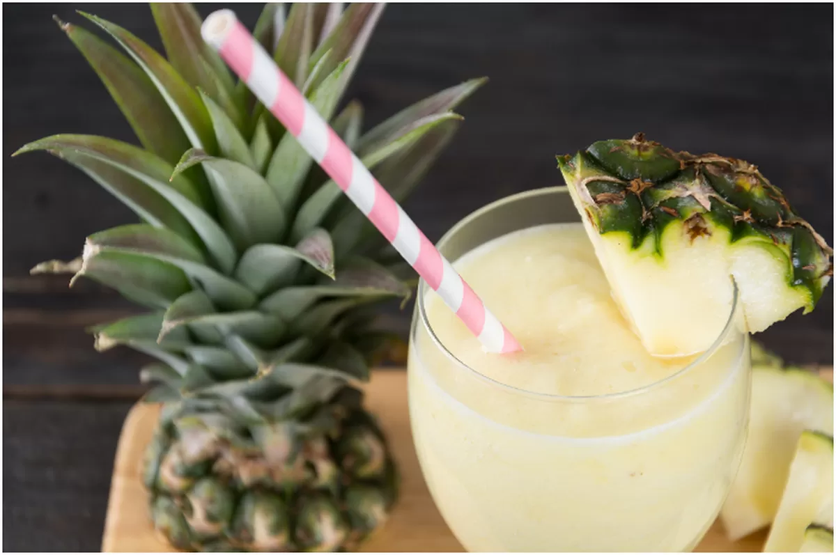 ILUSTRASI - Resep Pineapple Milkshake (freepik/topntp26)