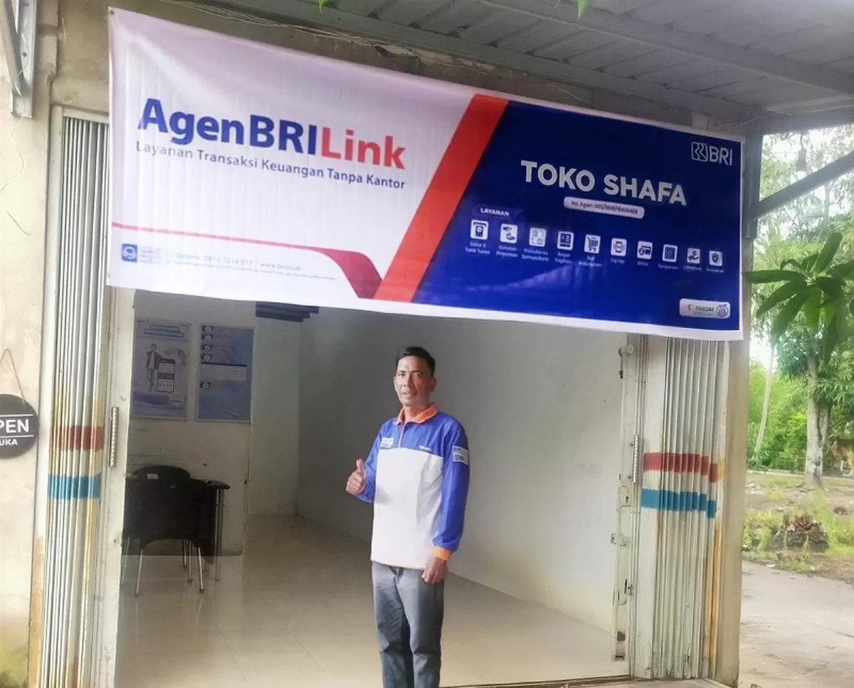 Toko Shafa, BRILink Agen di Banyuasin, Sumsel (Ist)