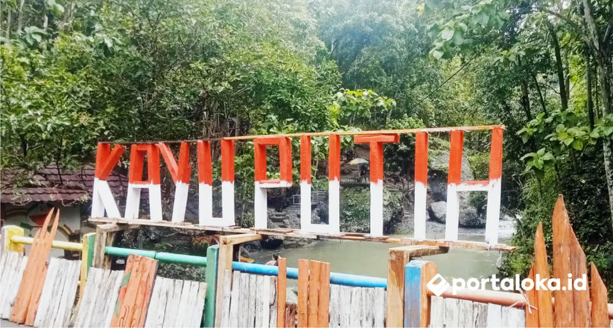 Wisata Alam Kayu Putih tempat wisata di Ciamis dengan view eksotis (Portaloka.id/Bang Sufi)