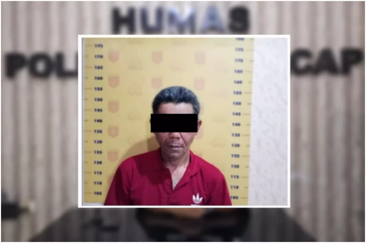 Pria Bawa Sajam Kepergok Bobol Warung di Mertasinga Cilacap Utara (Instagram @humaspolrestacilacap)