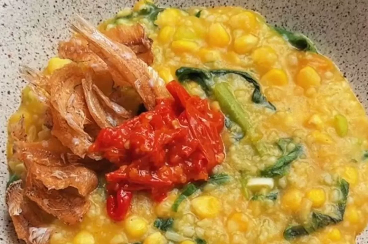 Resep Bubur Manado (IG @martinpraja)