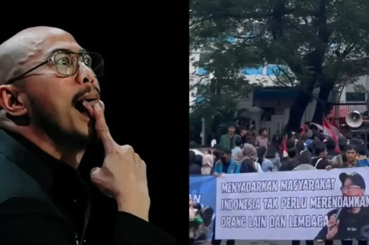Pandji Pragiwaksono dilaporkan ke polisi buntut materi stand up comedy Mens Rea (Instagram @undercover.id)