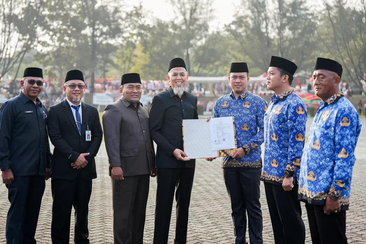Penyerahan SK PPPK Paruh Waktu Kota Dumai, Rabu 14 Januari 2026 (Diskominfo Kota Dumai)