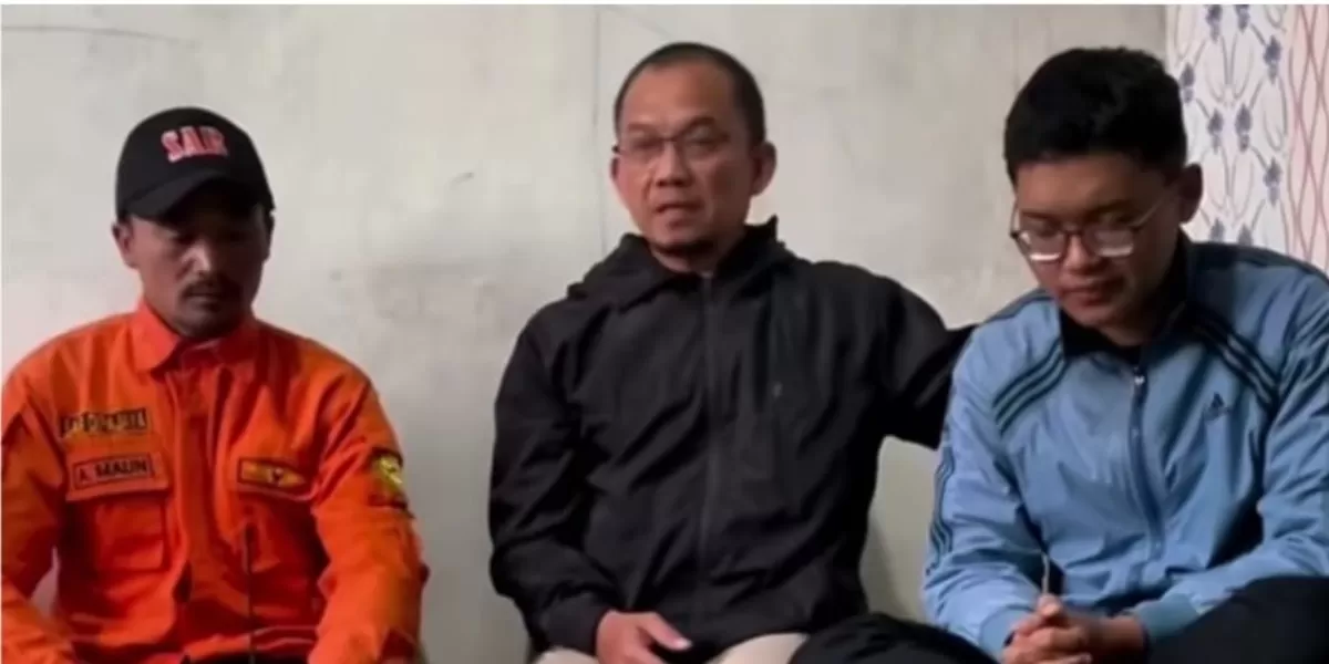 Ayah mendiang Syafiq Ali, pendaki yang hilang di Gunung Slamet, mengatakan akan menyayangi Himawan seperti anak sendiri.  (Instagram/mountnesia)