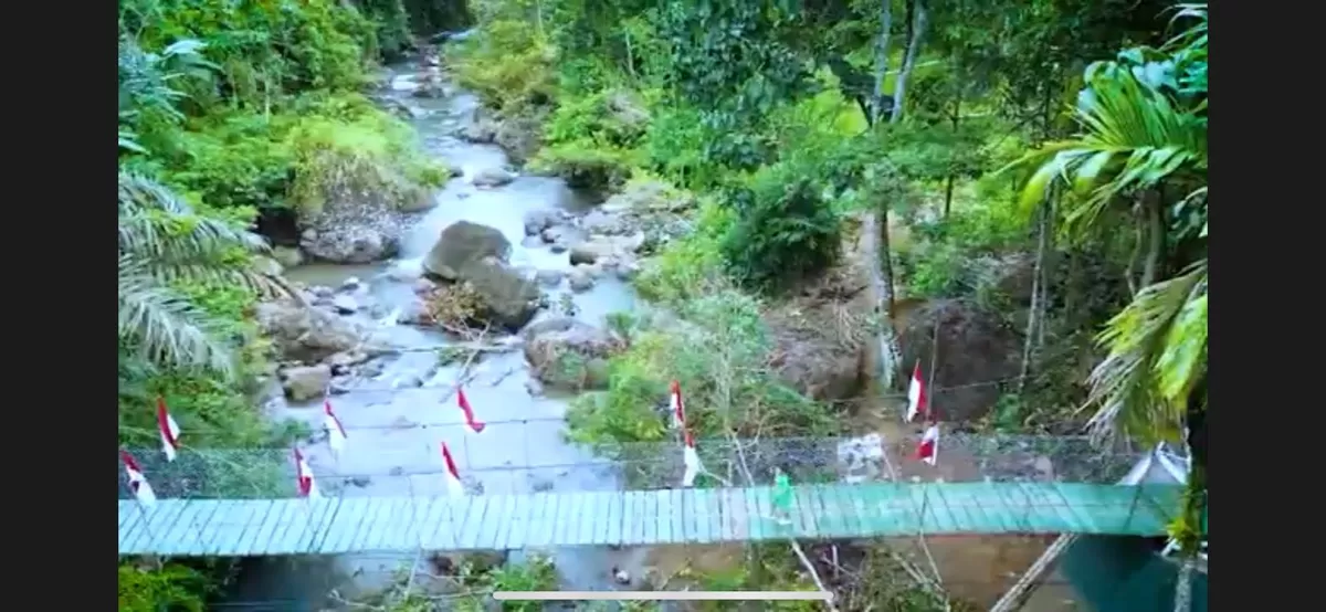Jembatan di Era Prabowo yang menjangkau daerah terpencil di Indonesia (Ist)