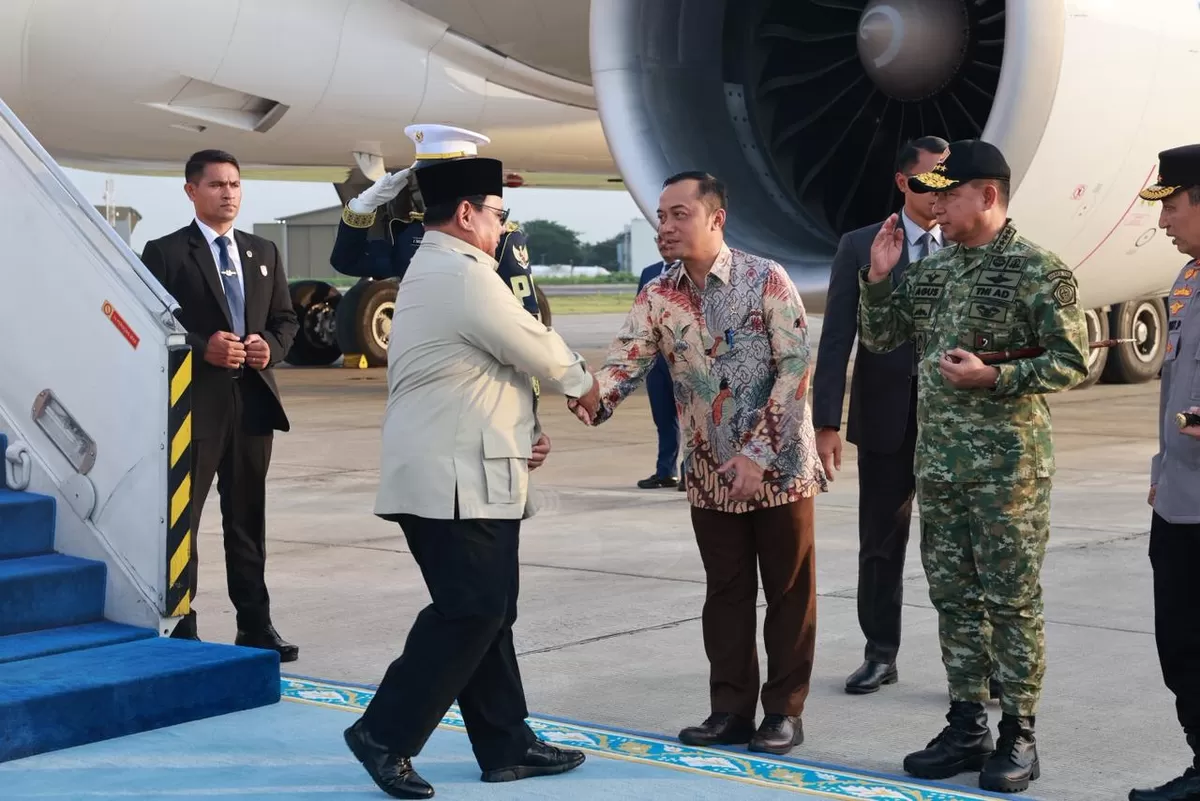 Presiden Prabowo tiba di Tanah Air usai lawatan ke luar negeri (Ist)