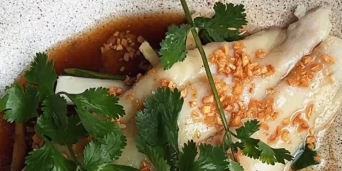 Resep dory steam bawang putih (IG @martinpraja)