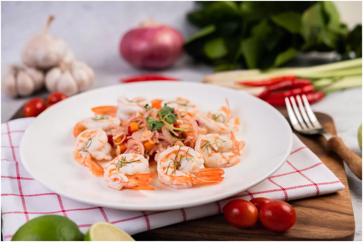 ILUSTRASI - Resep Tumis Udang Bawang Putih. (freepik/jcomp)