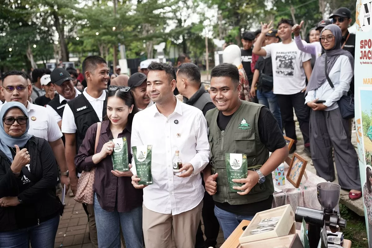 Raffi Ahmad, Wakil Ketua ICCN berkunjung ke Subang, Jawa Barat (Ist)