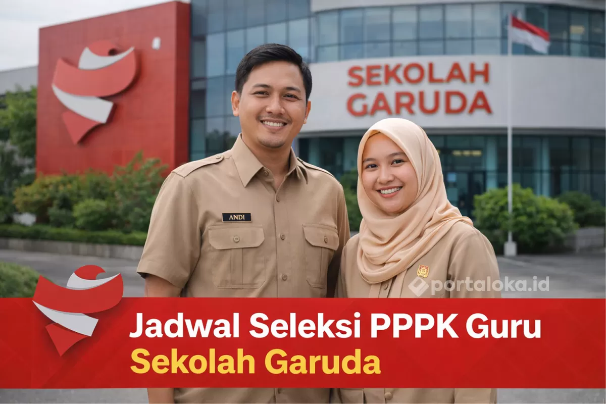 Jadwal dan tahapan seleksi PPPK Guru SMA Unggul Garuda Baru (Portaloka.id - ChatGPT)