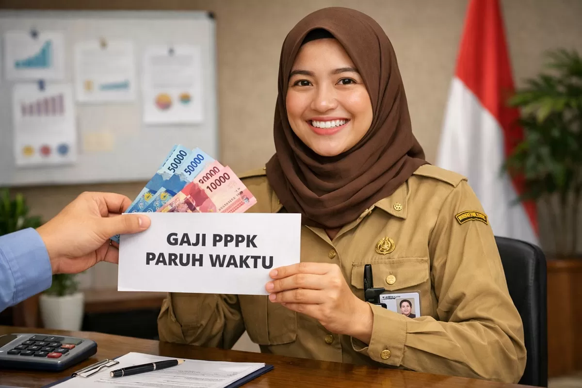 Ilustrasi - Gaji PPPK Paruh Waktu Lampung Selatan siap dicairkan (Portaloka.id)