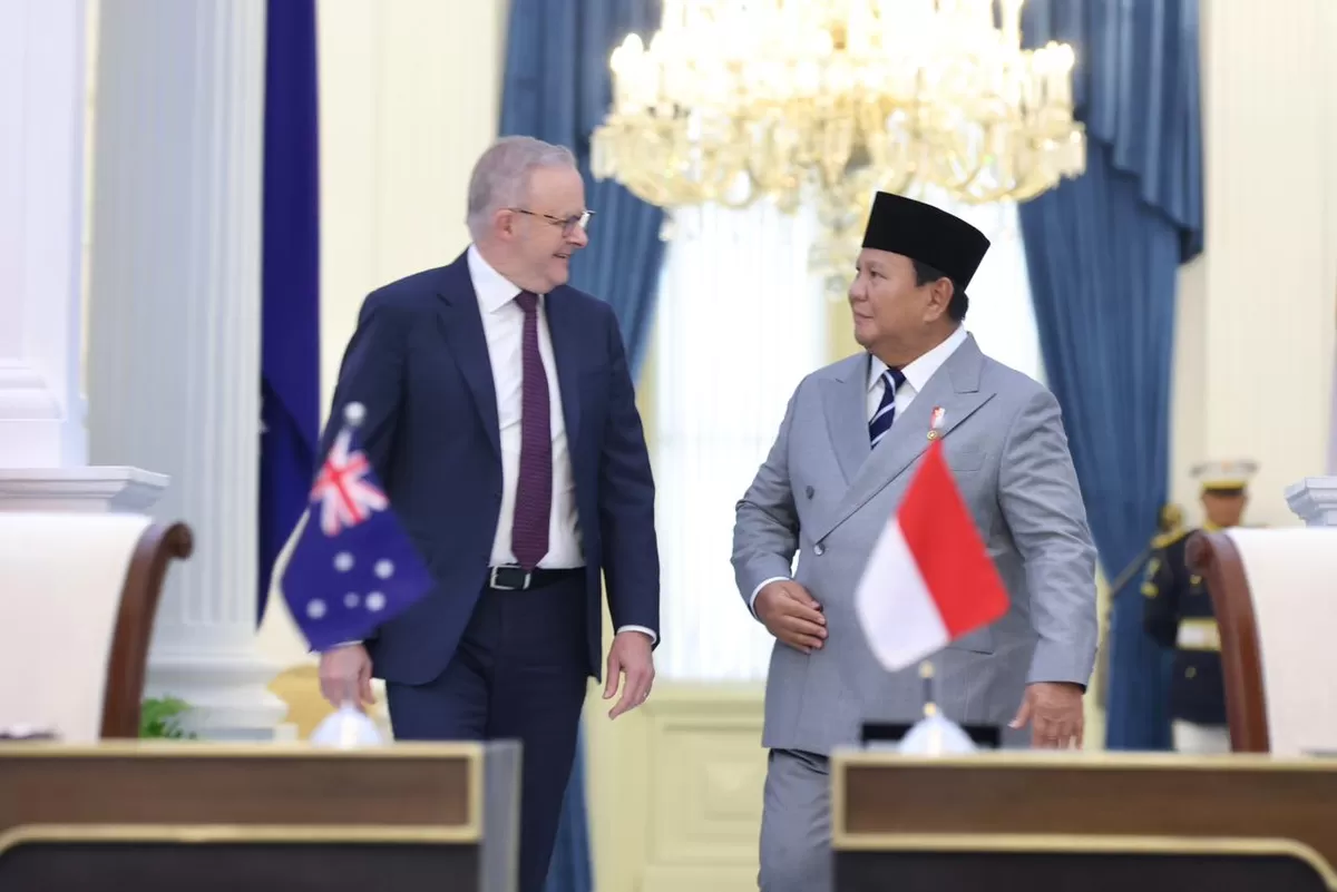 Presiden Prabowo bersama PM Australia Anthony Albanese (Ist)