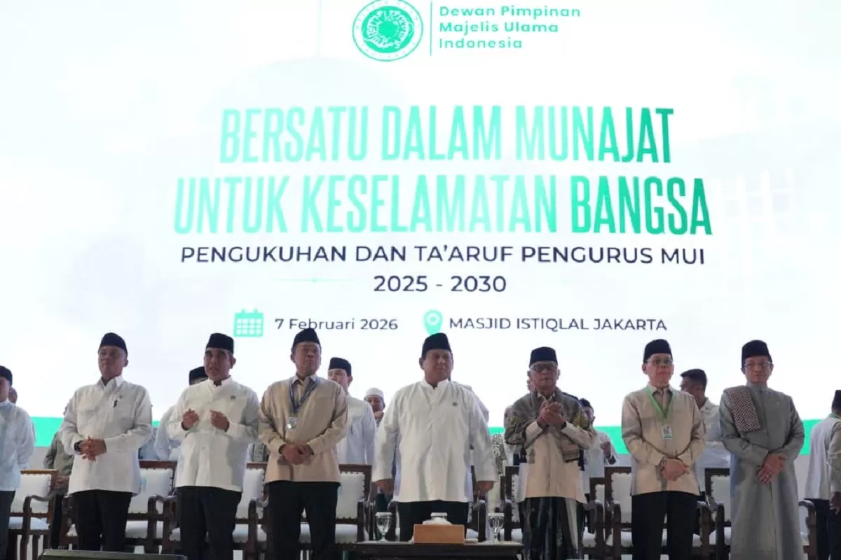 Pengurus MUI periode 2025-2030 resmi dikukuhkan oleh Presiden Prabowo (Ist)