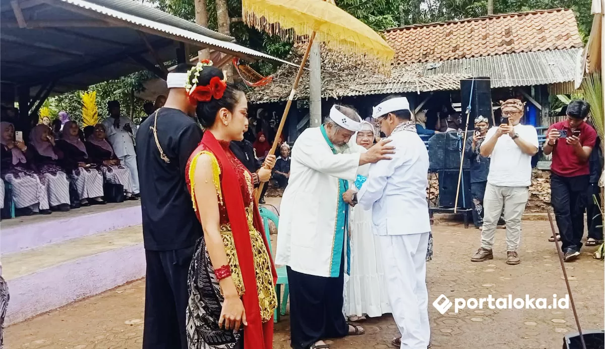 Tradisi Misalin masyarakat Ciamis menjelang Ramadhan (Portaloka.id/Bang Sufi)