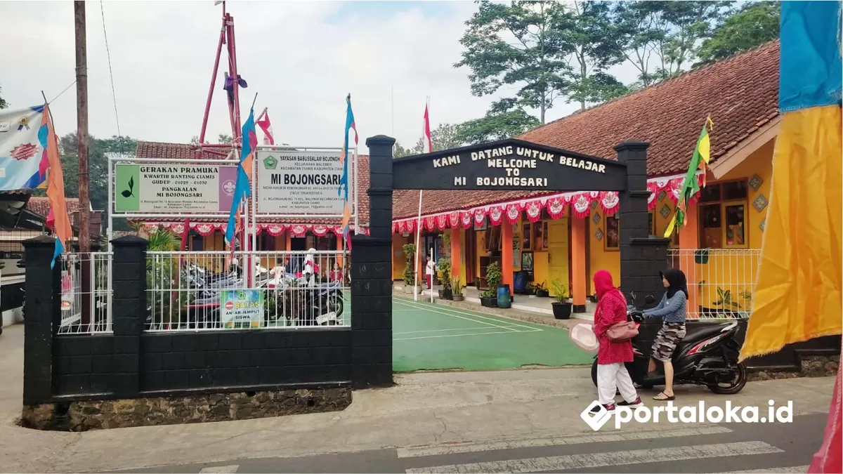 MI Bojongsari Ciamis membuka pendaftaran murid baru TA 2026/2027 (Portaloka.id/Arman)