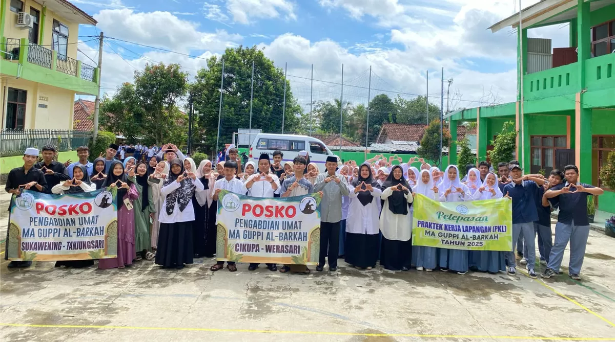Pengabdian Ummat salah satu program unggulan MA GUPPI Al Barkah (Istimewa)