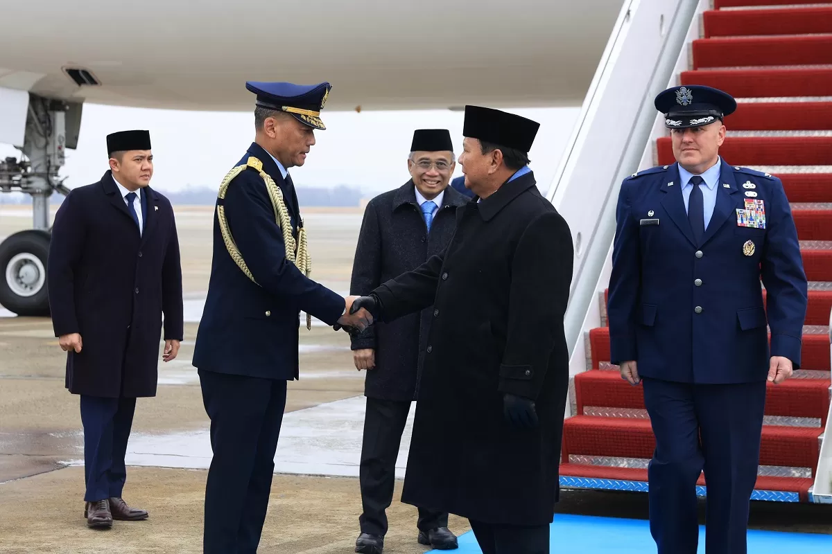 Prabowo tiba di Amerika Serikat (Ist)