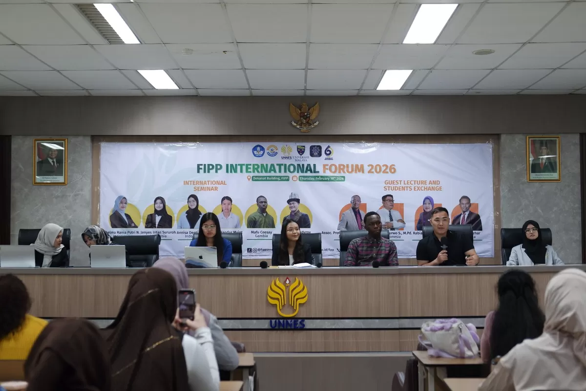FIPP International Forum 2026 UNNES membedah berbagai topik menarik.  (Ist)