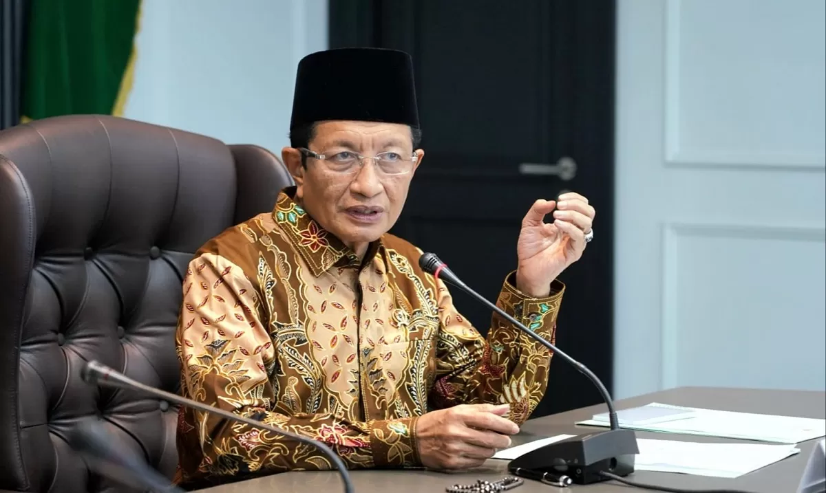 Menteri Agama Nasaruddin Umar memastikan bahwa BOP RA dan BOS Madrasah cair sebelum Lebaran 2026 (Kemenag)