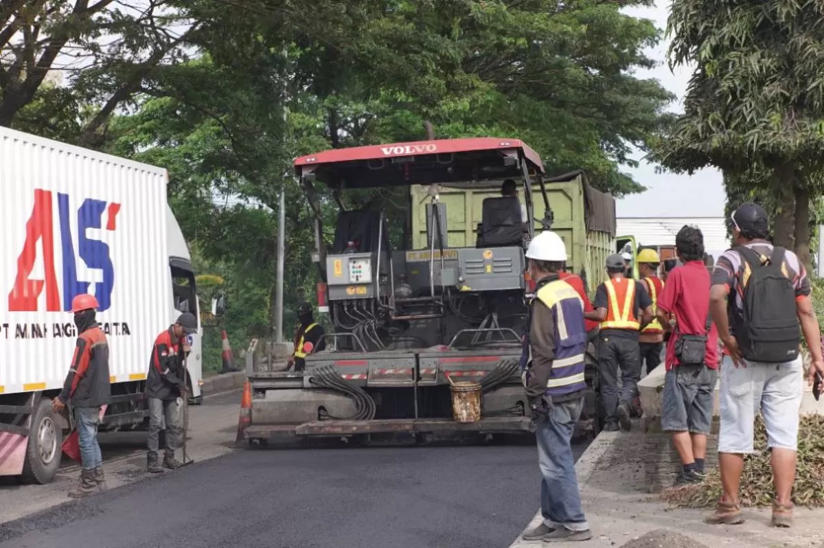 Perbaikan jalur Pantura dikebut jelang arus mudik Lebaran (Ist)
