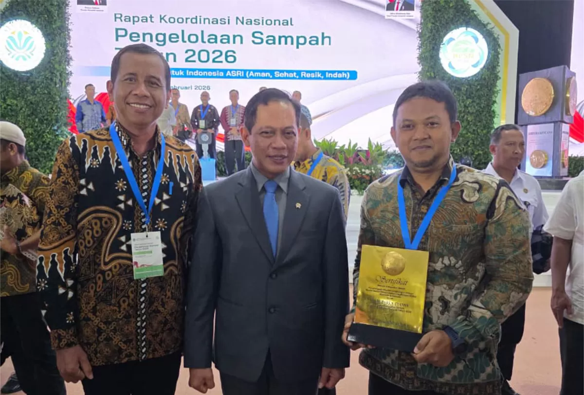 Ciamis raih penghargaan Kabupaten Terbaik ke 1 Pengelolaan Sampah tingkat nasional (Ist)