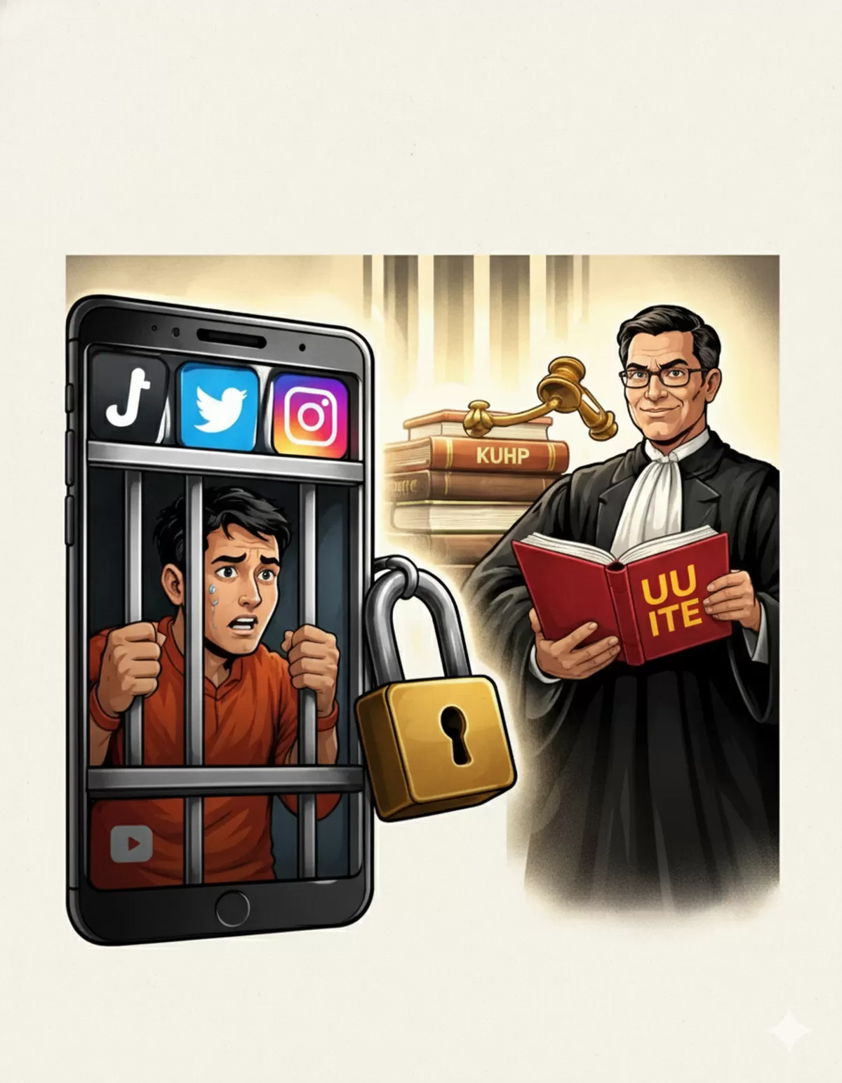 Pemerintah tegaskan stiker meme Presiden legal selama bukan fitnah. Simak batasan delik aduan dan aturan kritik dalam KUHP terbaru.