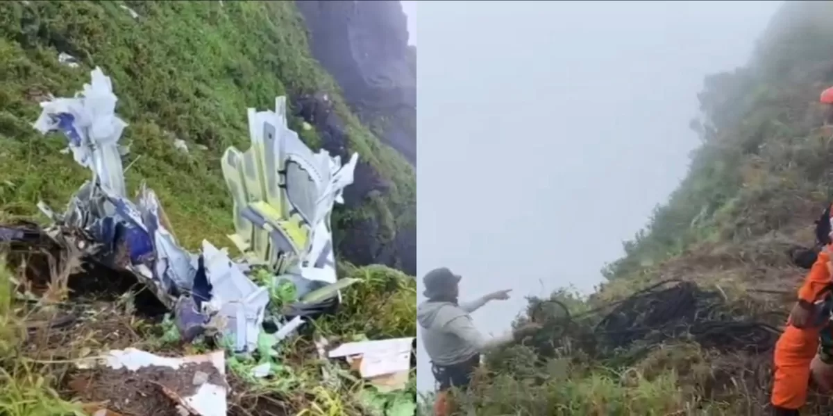KNKT ungkap pesawat ATR 42-500 jatuh kategori CFIT. Masih terkontrol pilot namun menabrak lereng gunung Pangkep hingga berhamburan.