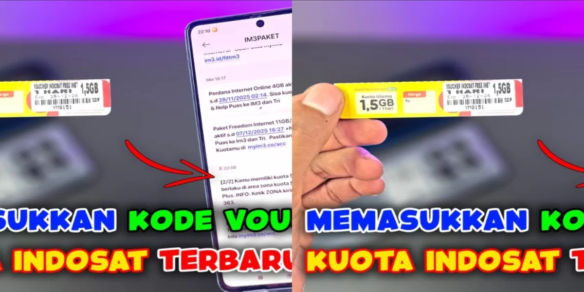 Simak panduan lengkap cara memasukkan kode voucher Indosat IM3 terbaru 2025 dengan kode dial bintang 556 bintang, lengkap dengan tips agar tidak gagal saat aktivasi.