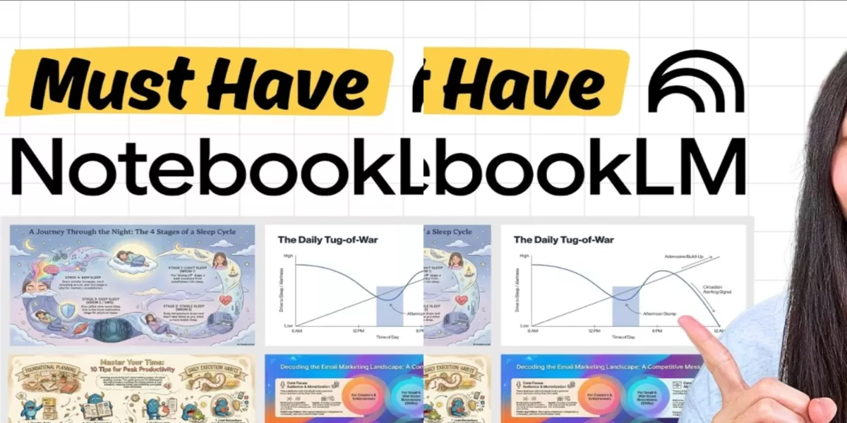 Tingkatkan produktivitas dengan NotebookLM. Ubah 50+ sumber data menjadi slide, podcast, dan infografis akurat tanpa halusinasi. Solusi cerdas untuk riset dan konten strategis.,,