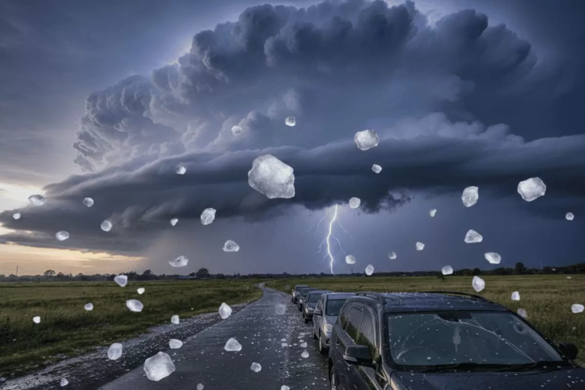 Fenomena hujan es sering terjadi saat pancaroba akibat awan Cumulonimbus. Kenali tanda alamnya, penyebab teknis menurut BMKG, serta tips jitu melindungi mobil Anda