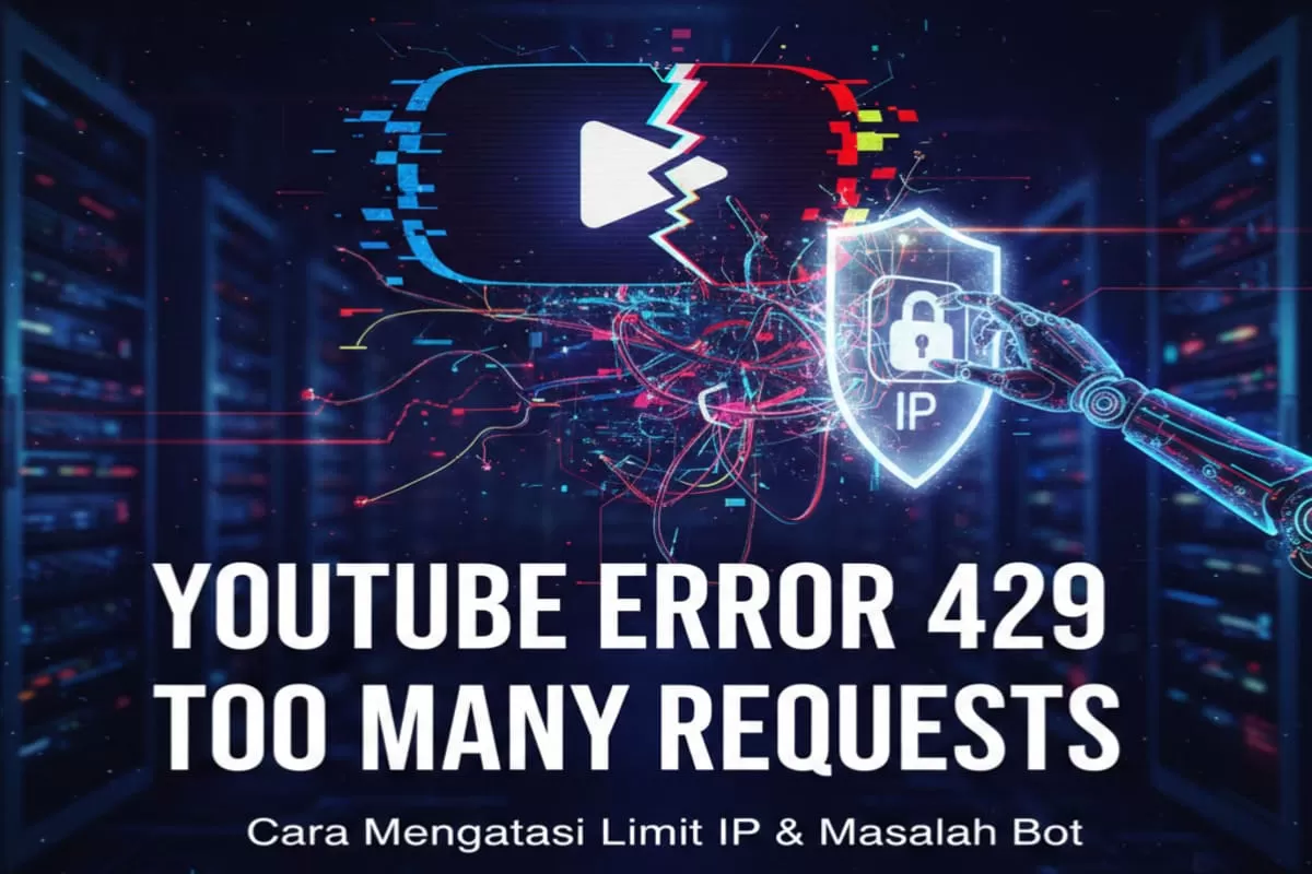 Video YouTube macet karena Error 429? Pelajari cara praktis atasi limit IP, reset koneksi, dan bersihkan cache agar akses kembali lancar. Baca di sini!