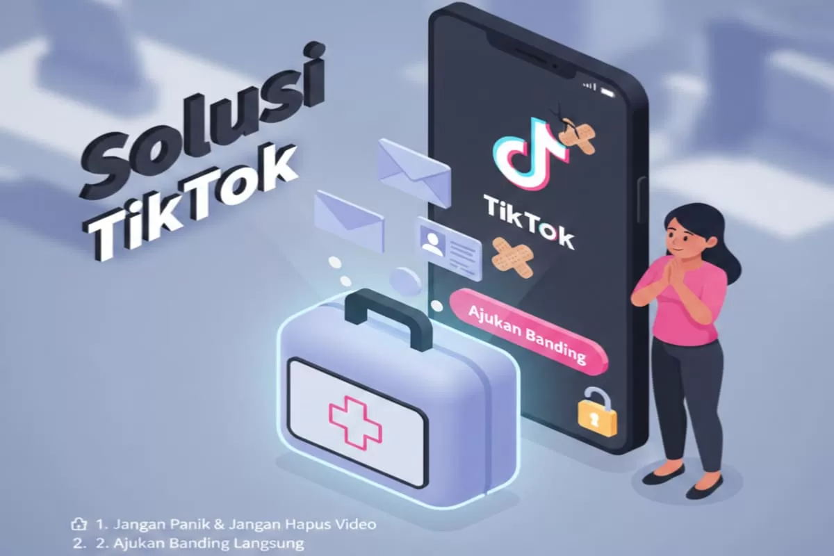 Akun TikTok tidak direkomendasikan karena dianggap meniru orang lain? Simak panduan lengkap edit profil dan cara banding agar akun kembali masuk FYP.