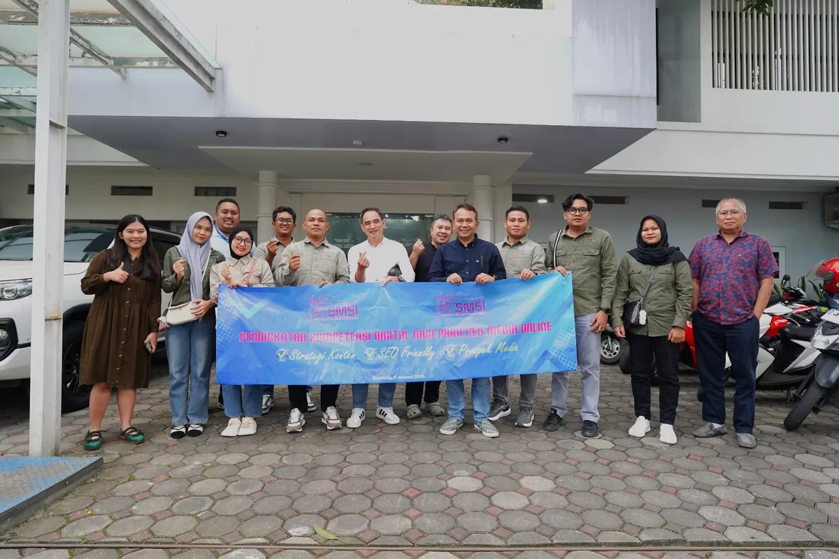 Promedia Teknologi Indonesia menerima rombongan SMSI Murung Raya, Kalimantan Selatan (Dok Promedia Teknologi Indonesia)