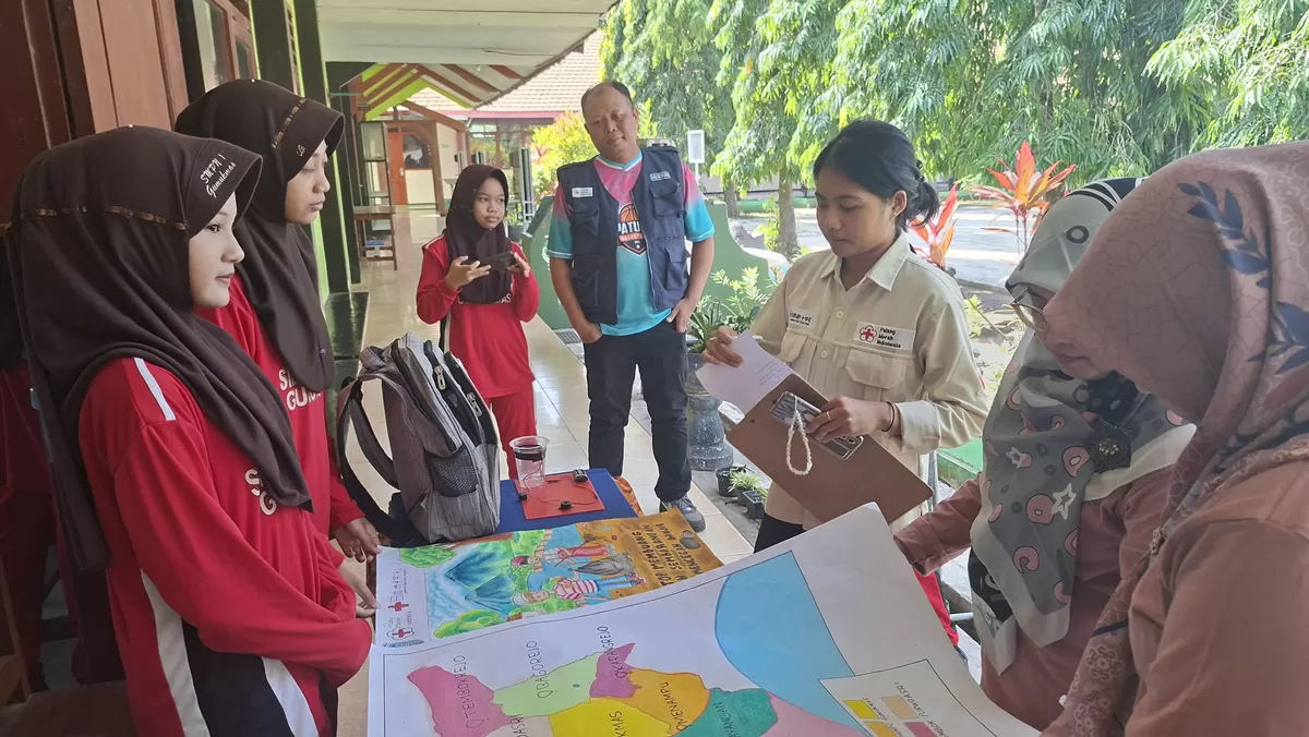 SMPN 1 Gumukmas Gelar Festival Kesiapsiagaan Sekolah, Pahami Mitigasi Bencana Sejak Dini. Foto istimewa Pandhalungan.com
