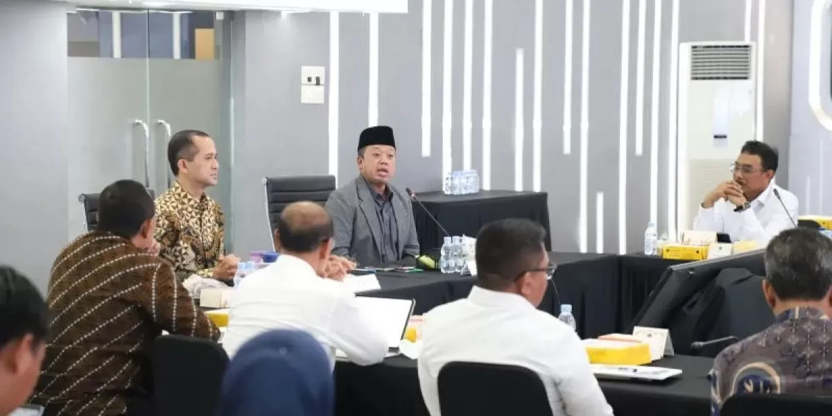 Menteri Nusron Wahid Pimpin Rakor Fokus Evaluasi Capaian Program ILASPP. Foto istimewa pandhalungan.com