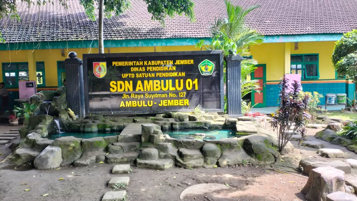 SDN Ambulu 01 . Foto istimewa pandhalungan.com