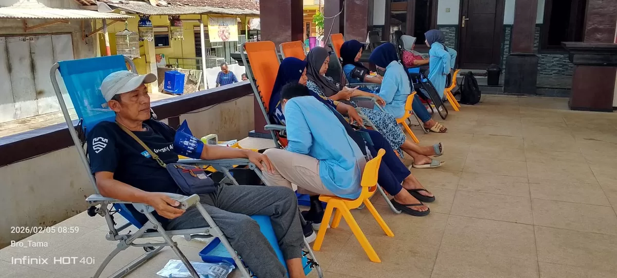 Warga desa Bangsalsari antusias ikuti giat donor darah. Foto istimewa pandhalungan.com