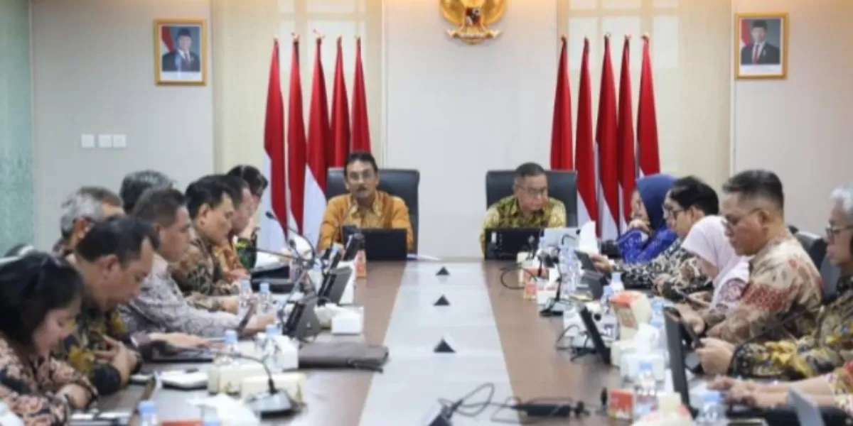 Rapat Evaluasi Kinerja Tahun 2025 dan Rencana Aksi Triwulan I Tahun 2026, Sekjen ATR/BPN Perencanaan Matang Sejak Awal. Foto istimewa 