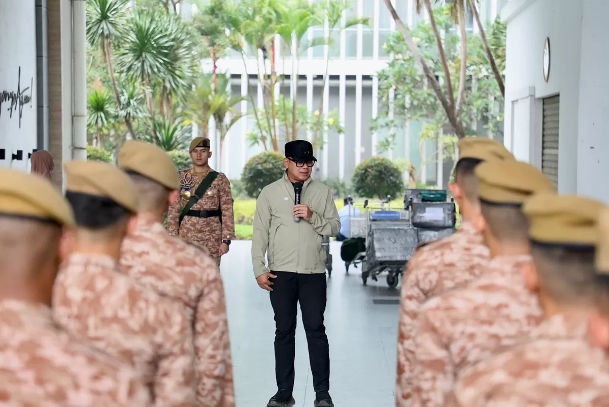 Sambut Praja IPDN Gelombang II, Wamendagri Bima Arya Tekankan Fokus Pemulihan Permukiman Warga Aceh Tamiang.Foto istimewa Pandhalungan.com